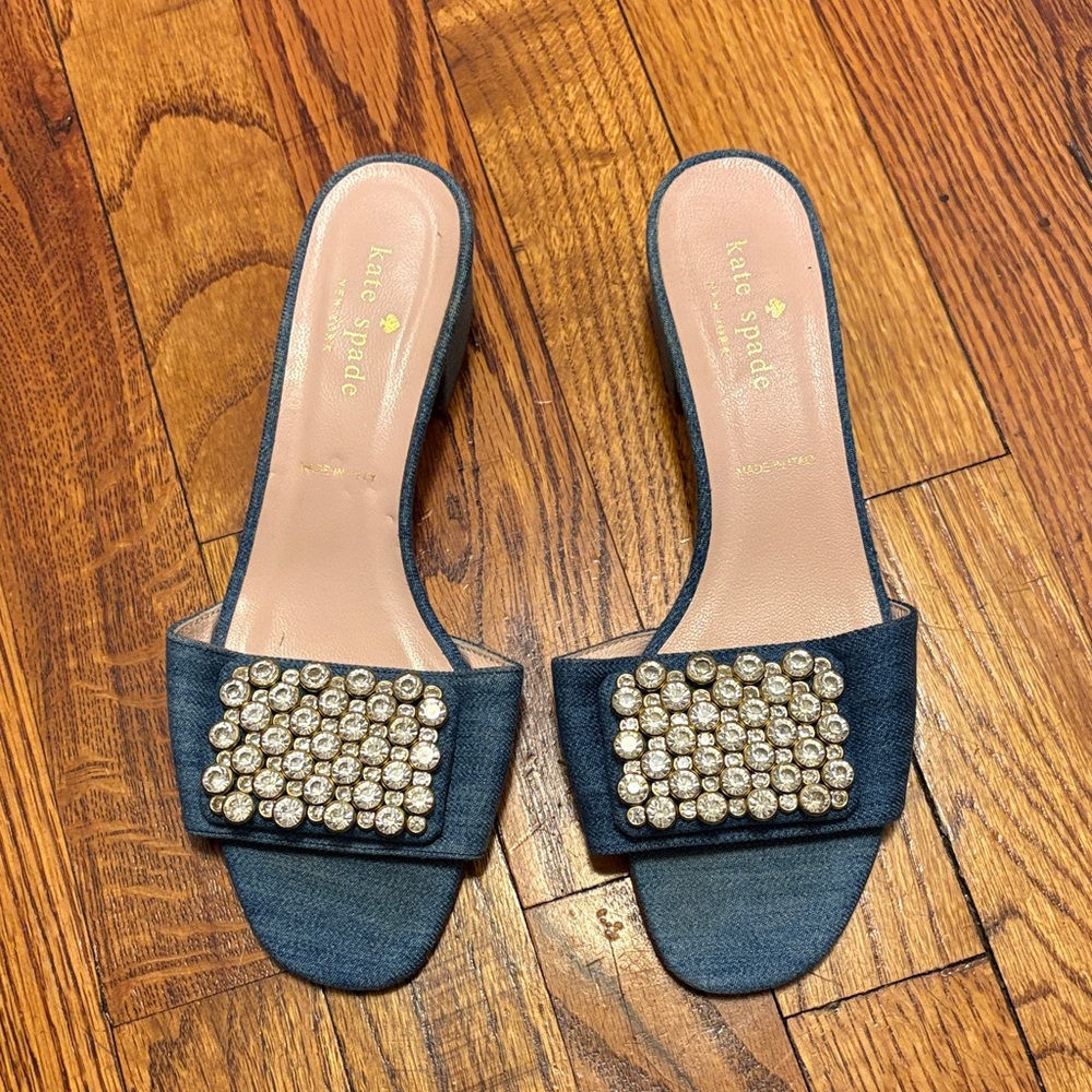 Kate Spade New York Mazie Denim Slide Sandal